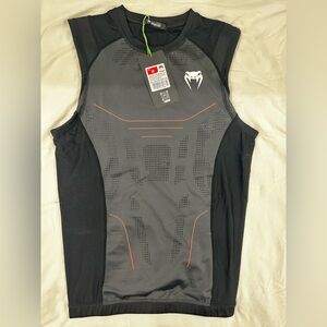 Kids Black and Gray Performance Tank Top